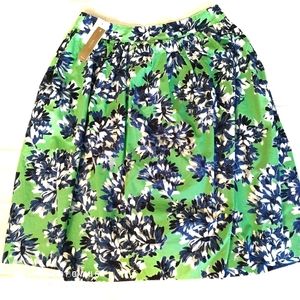J. Crew Floral Skirt